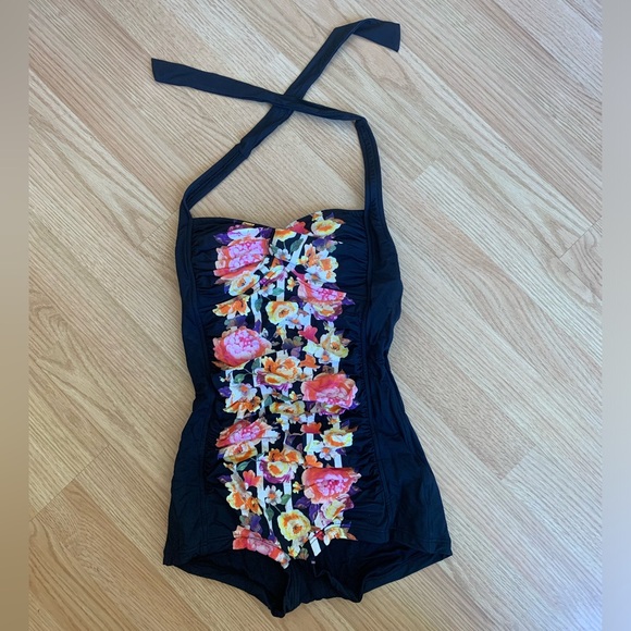 Floral Seafolly swimsuit - Picture 1 of 3